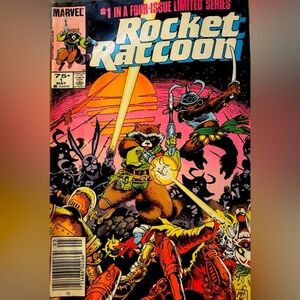 Marvel Rocket Raccoon #1-4 issues limited series